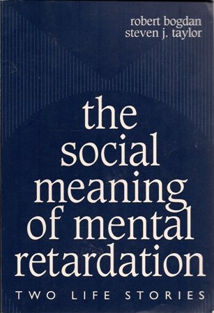 Imagen de archivo de The Social Meaning of Mental Retardation a la venta por Better World Books