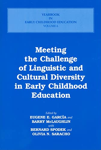 Stock image for Meeting the Challenge of Linguistic and Cultural Diversity in Early Childhood Education for sale by Books Puddle