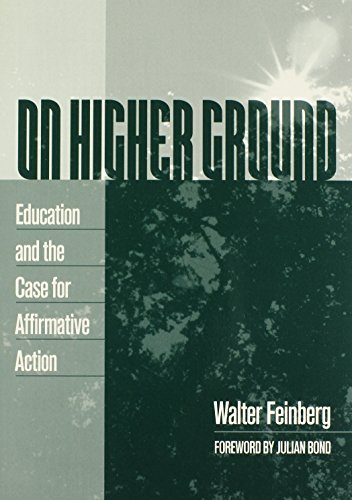 Imagen de archivo de On Higher Ground : Education and the Case for Affirmative Action a la venta por Better World Books