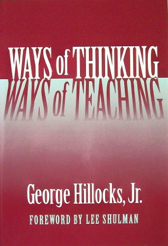 Stock image for Ways of Thinking, Ways of Teaching for sale by GF Books, Inc.