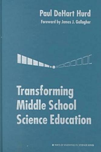 Stock image for Transforming Middle School Science Education Ways of Knowing in Science for sale by PBShop.store US