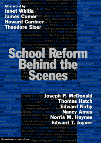 Stock image for School Reform Behind the Scenes for sale by Books Puddle