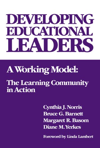 Beispielbild fr Developing Educational Leaders: A Working Model: The Learning Community in Action (Critical Issues in Educational Leadership) zum Verkauf von HPB-Red