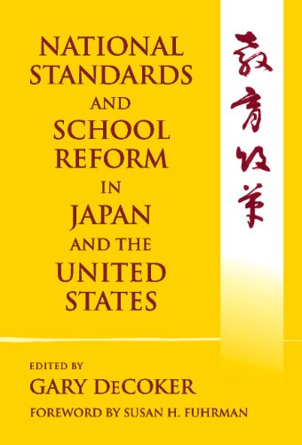 Stock image for National Standards and School Reform in Japan and the United States for sale by PBShop.store US