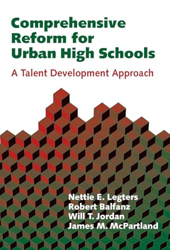 Beispielbild fr Comprehensive Reform for Urban High Schools : A Talent Development Approach zum Verkauf von Better World Books