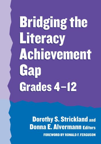 Imagen de archivo de Bridging the Literacy Achievement Gap, Grades 4-12 a la venta por Better World Books