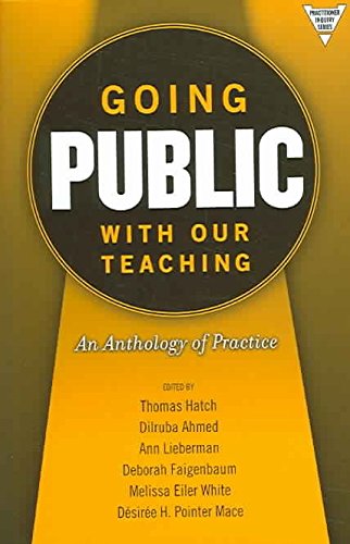 Stock image for Going Public with Our Teaching: An Anthology of Practice (Practitioner Inquiry Series) for sale by Cathy's Half Price Books