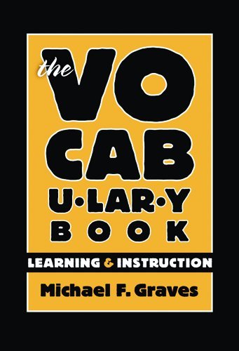 Stock image for The Vocabulary Book: Learning & Instruction (Language and Literacy Series) for sale by Wonder Book