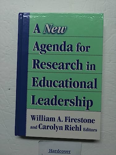 Beispielbild fr A New Agenda for Research on Educational Leadership zum Verkauf von Better World Books