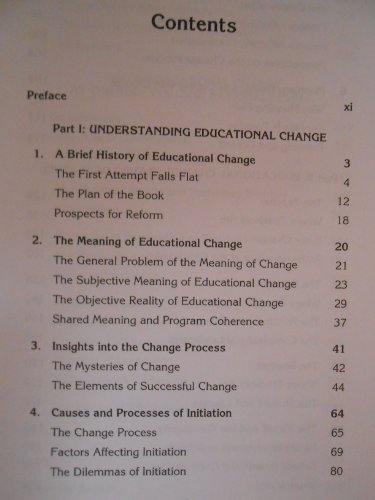 9780807747667: The New Meaning of Educational Change