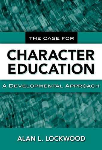 Beispielbild fr The Case for Character Education : A Developmental Approach zum Verkauf von Better World Books