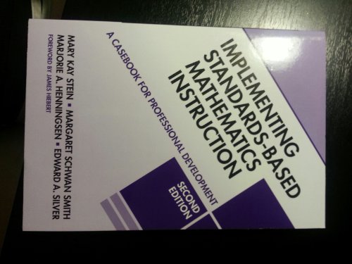 Imagen de archivo de Implementing Standards-Based Mathematics Instruction: A Casebook for Professional Development a la venta por Books From California