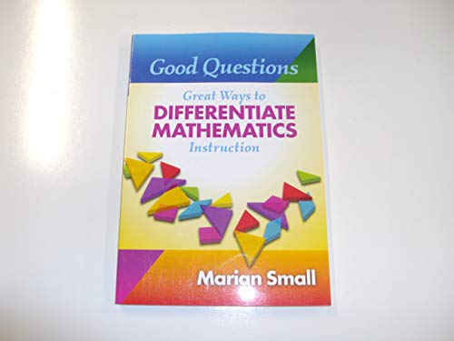 Imagen de archivo de Good Questions: Great Ways to Differentiate Mathematics Instruction a la venta por Wonder Book