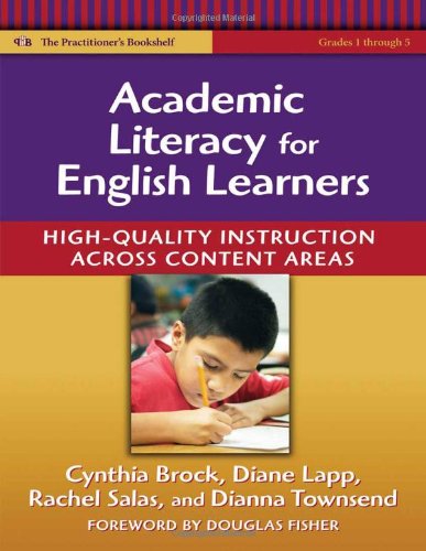 Beispielbild fr Academic Literacy for English Learners : High-Quality Instruction Across Content Areas zum Verkauf von Better World Books