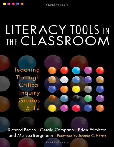 Beispielbild fr Literacy Tools in the Classroom : Teaching Through Critical Inquiry, Grades 5-12 zum Verkauf von Better World Books