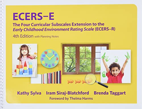 Imagen de archivo de ECERS-E with Planning Notes: The Four Curricular Subscales Extension to the Early Childhood Environment Rating Scale (ECERS-R) a la venta por Textbooks_Source