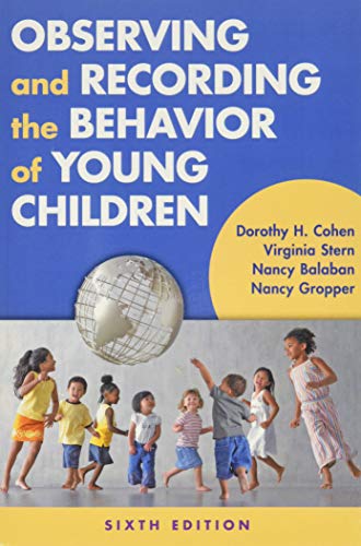 9780807757154: Observing and Recording the Behavior of Young Children