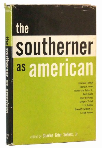 Beispielbild fr The Southerner As American zum Verkauf von Better World Books