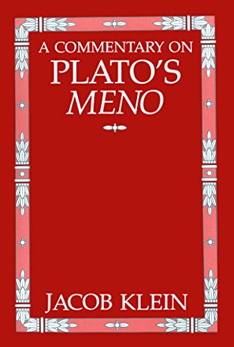 9780807809464: A Commentary on Plato's Meno