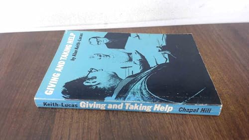 Beispielbild fr Giving and Taking Help zum Verkauf von Better World Books