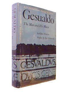 Stock image for Gesualdo: The Man and His Music for sale by Second Story Books, ABAA