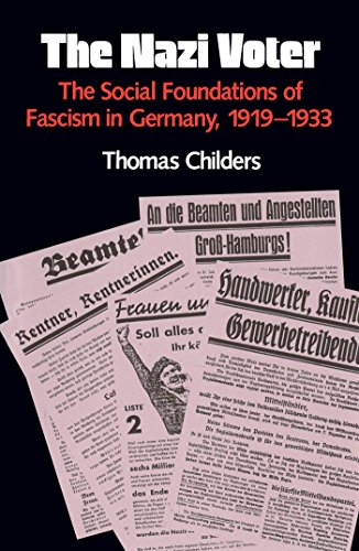 Beispielbild fr The Nazi Voter: The Social Foundations of Fascism in Germany, 1919-1933 zum Verkauf von Anybook.com