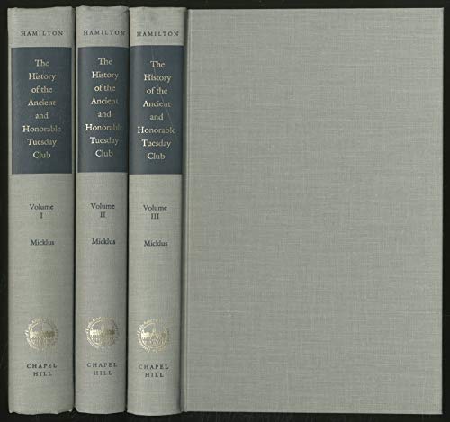 Stock image for The History Of The Ancient And Honorable Tuesday Club Three ( 3 ) Volumes for sale by Clarendon Books P.B.F.A.