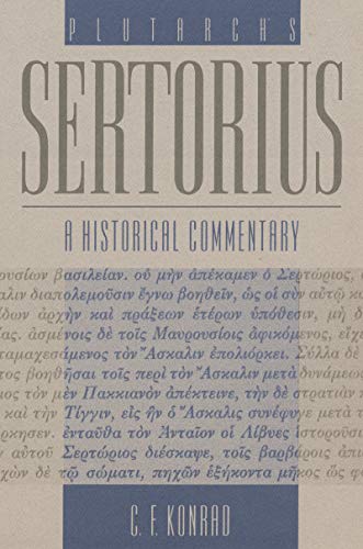 9780807821398: Plutarch's Sertorius: A Historical Commentary