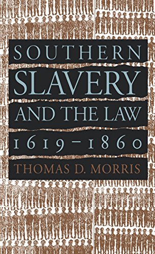 9780807822388: Southern Slavery and the Law, 1619-1860 (Studies in Legal History)