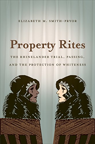 Stock image for Property Rites: The Rhinelander Trial, Passing, and the Protection of Whiteness for sale by Project HOME Books