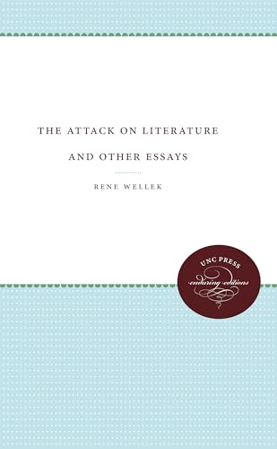 Beispielbild fr The Attack on Literature and Other Essays zum Verkauf von PaceSetter Books
