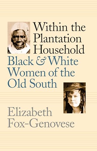 Beispielbild fr Within the Plantation Household: Black and White Women of the Old South (Gender and American Culture) zum Verkauf von ZBK Books