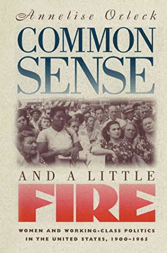 Stock image for Common Sense and a Little Fire: Women and Working-Class Politics in the United States, 1900-1965 (Gender American Culture) for sale by Books of the Smoky Mountains