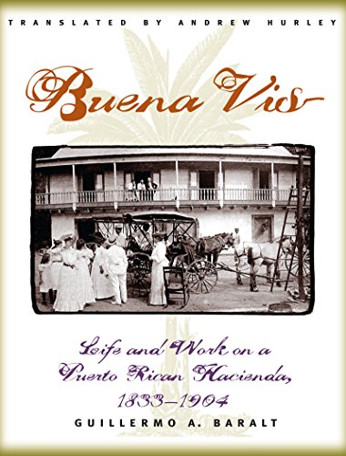 Beispielbild fr Buena Vista : Life and Work on a Puerto Rican Hacienda, 1833-1904 zum Verkauf von Better World Books