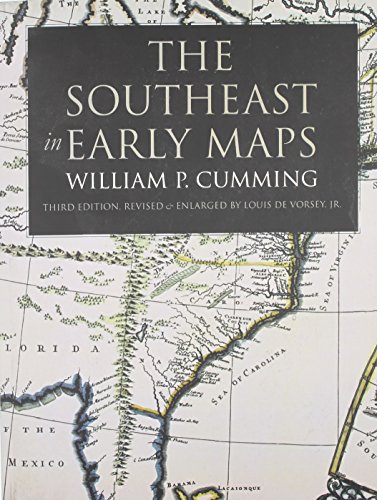 Beispielbild fr THE SOUTHEAST IN EARLY MAPS Third Edition zum Verkauf von Viking Book