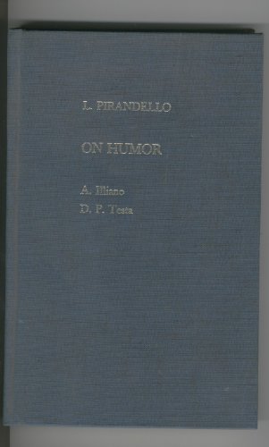 9780807870587: Pirandello: On Humour (Study in Comparative Literature)