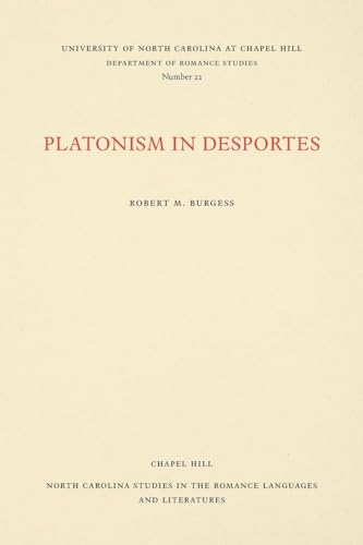 Platonism In Desportes by Robert Burgess Paperback | Indigo Chapters