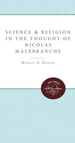 9780807896860: Science and Religion in the Thought of Nicolas Malebranche