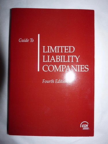 Stock image for Guide to Limited Liability Companies for sale by ThriftBooks-Atlanta