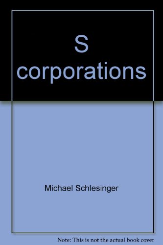 Stock image for S corporations: Tax practice and analysis for sale by ThriftBooks-Dallas