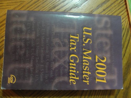 Imagen de archivo de 2001 U.S. Master Tax Guide a la venta por ThriftBooks-Atlanta