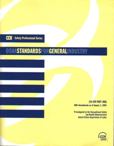 9780808005766: Title: OSHA Standards for General Industry 29 CFR PART 19