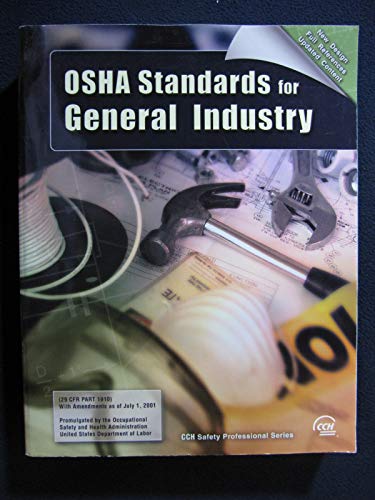 Imagen de archivo de OSHA Standards for General Industry a la venta por HPB-Red
