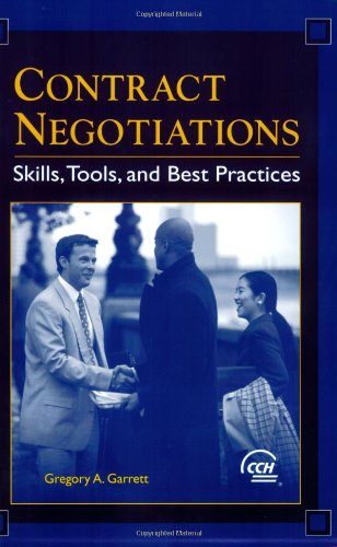 Stock image for Contract Negotiations: Skills, Tools, and Best Practices for sale by ThriftBooks-Dallas