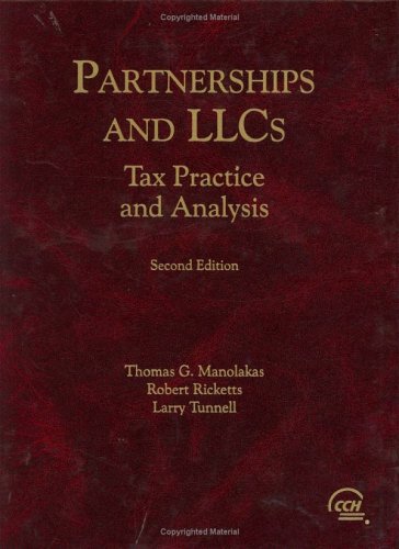 Stock image for Partnerships and LLCs: Tax Practice and Analysis, Second Edition for sale by HPB-Red