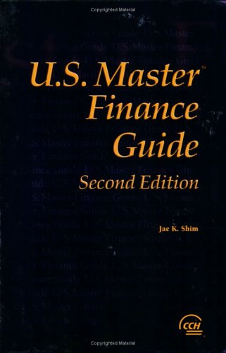 U.S. Master Finance Guide, Second Edition (9780808012672) by Jae K. Shim