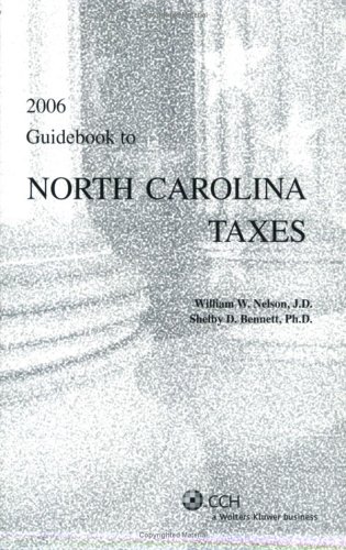 9780808013419: Guidebook to North Carolina Taxes, 2006