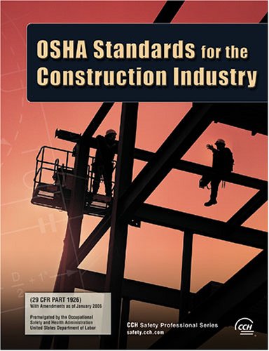 Imagen de archivo de OSHA Standards for the Construction Industry as of January 2006 a la venta por HPB-Red