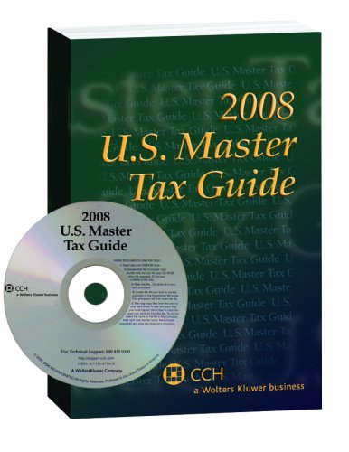 U.S. Master Tax Guide on CD and Book Bundle (2008) (9780808017691) by CCH Tax Law Editors