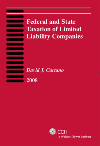 9780808017806: Federal and State Taxation of Limited Liability Companies
